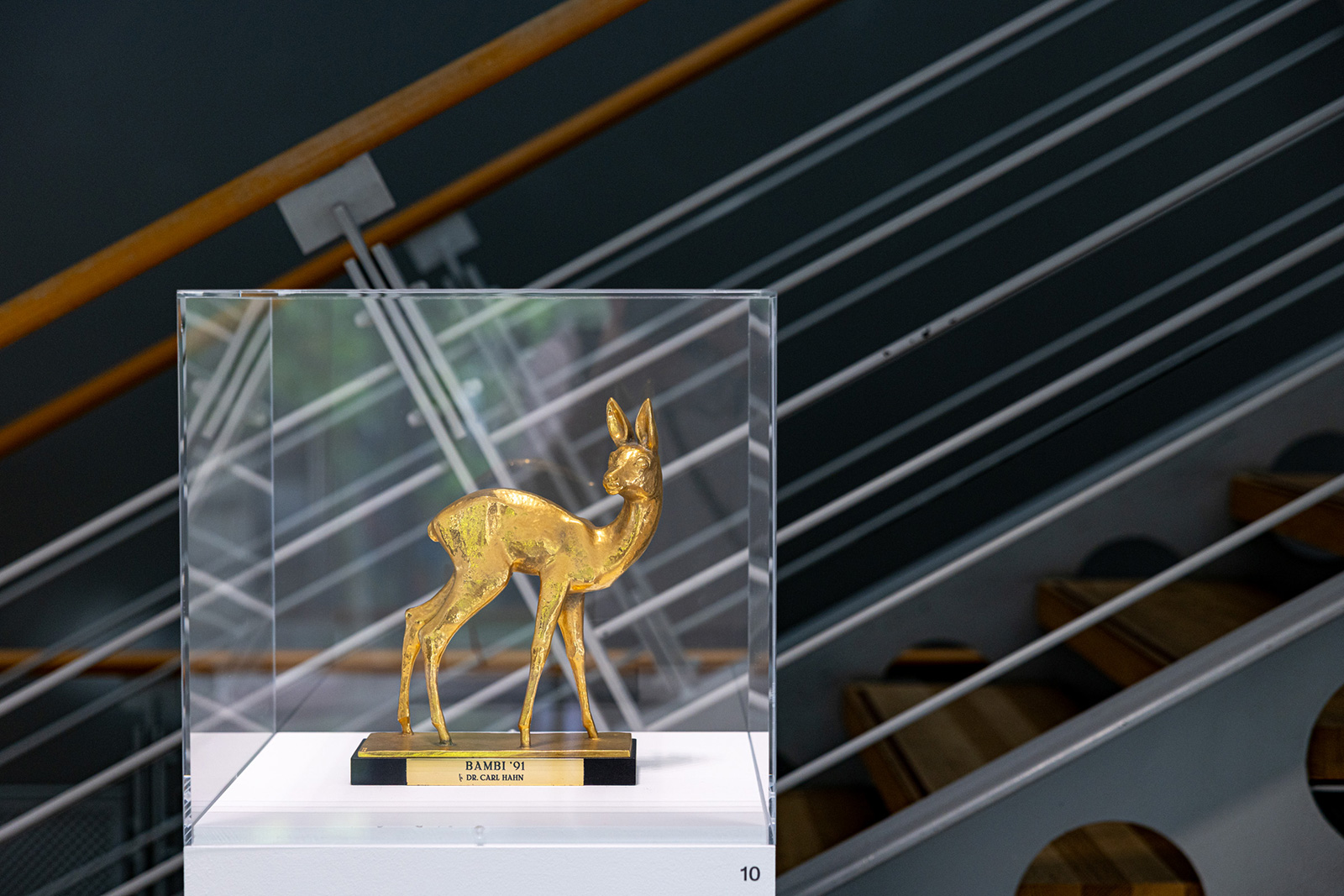 Auszeichnung mit dem Bambi in der Kategorie Wirtschaft im Jahr 1991
