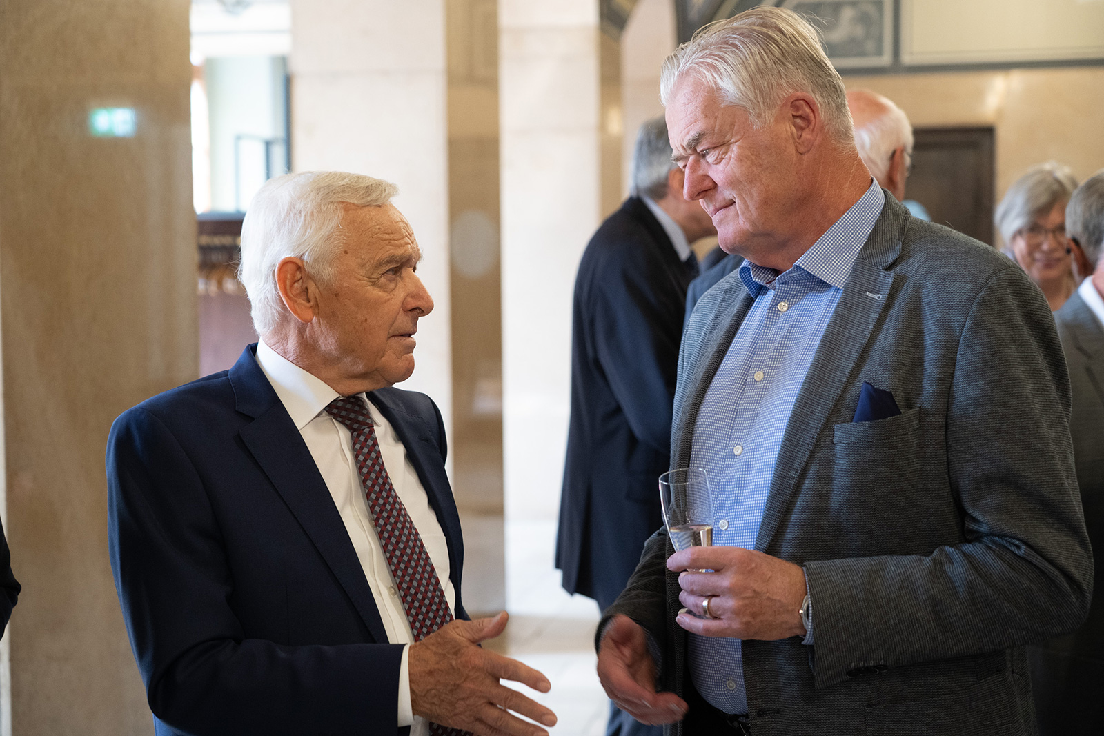 Eintrag ins Goldene Buch der Stadt Chemnitz – Empfang