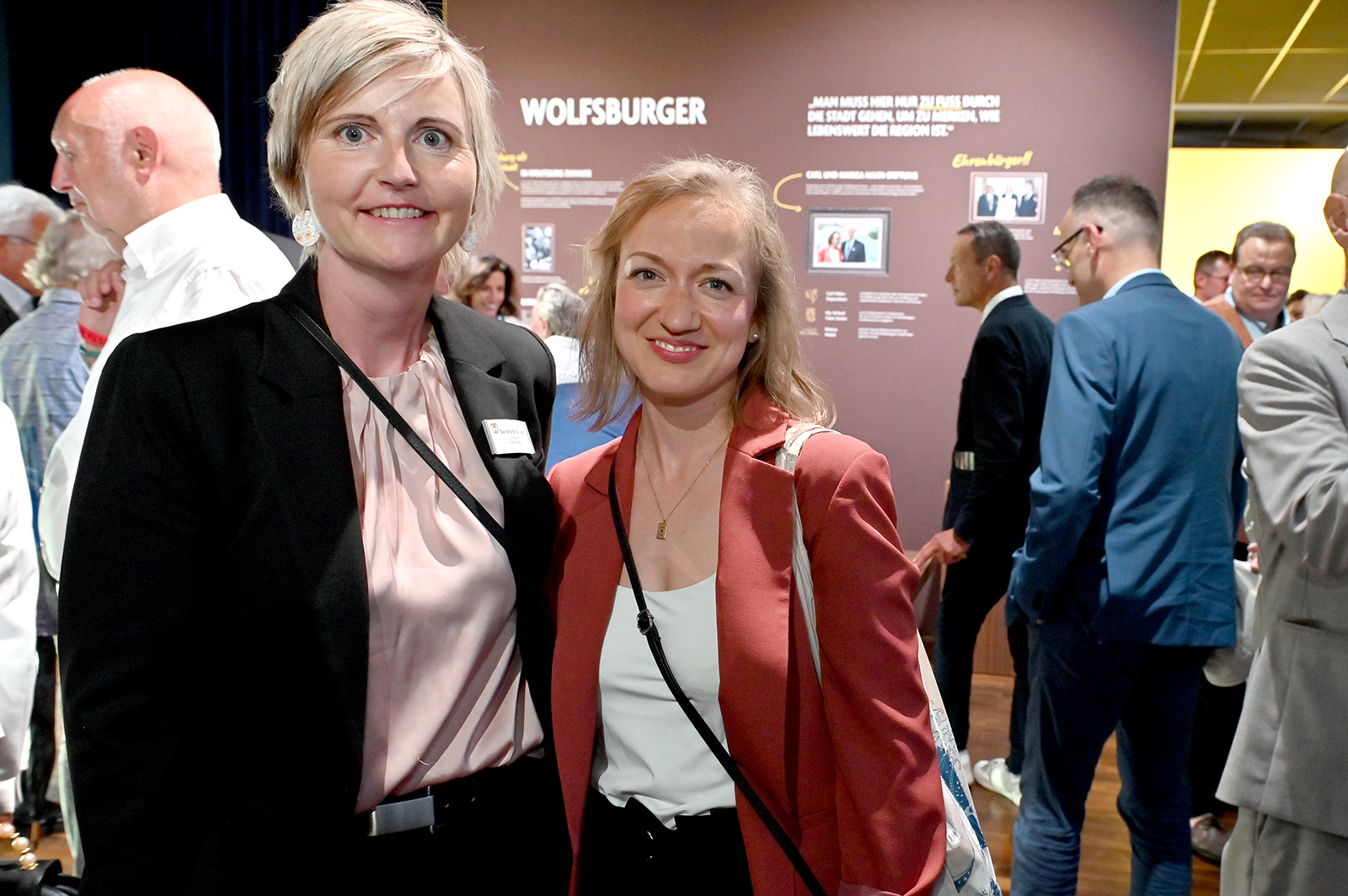 (v.l.n.r.) S. Sobainski und C. Schnaithmann, Stadt Wolfsburg