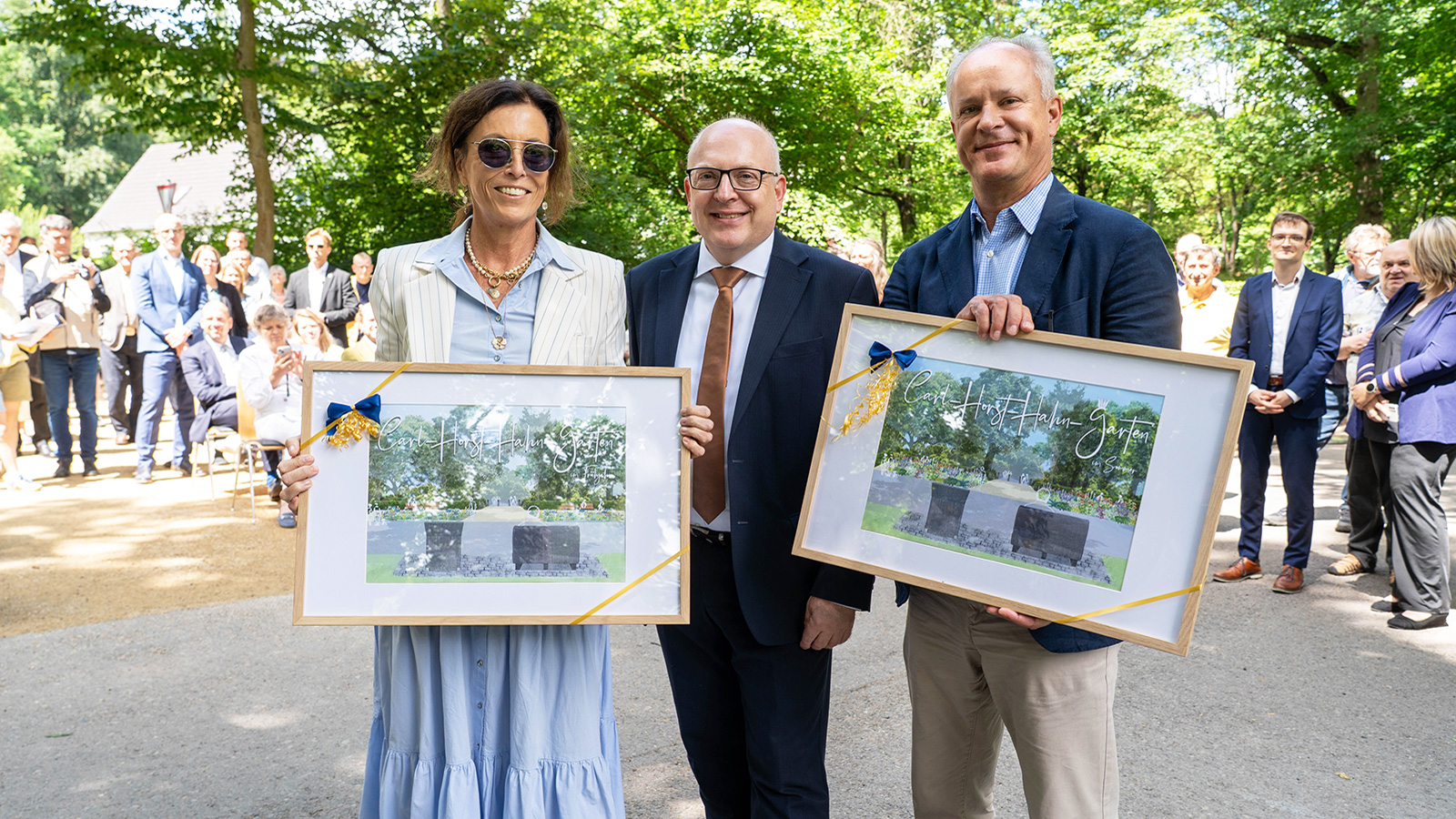 Pia Hahn, Oberbürgermeister von Chemnitz Sven Schulze, Christopher Hahn