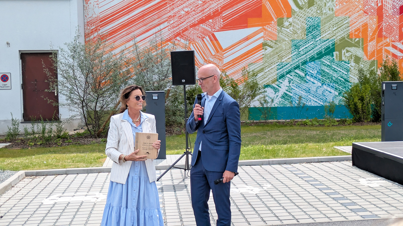 Pia Hahn und Christian Sommer