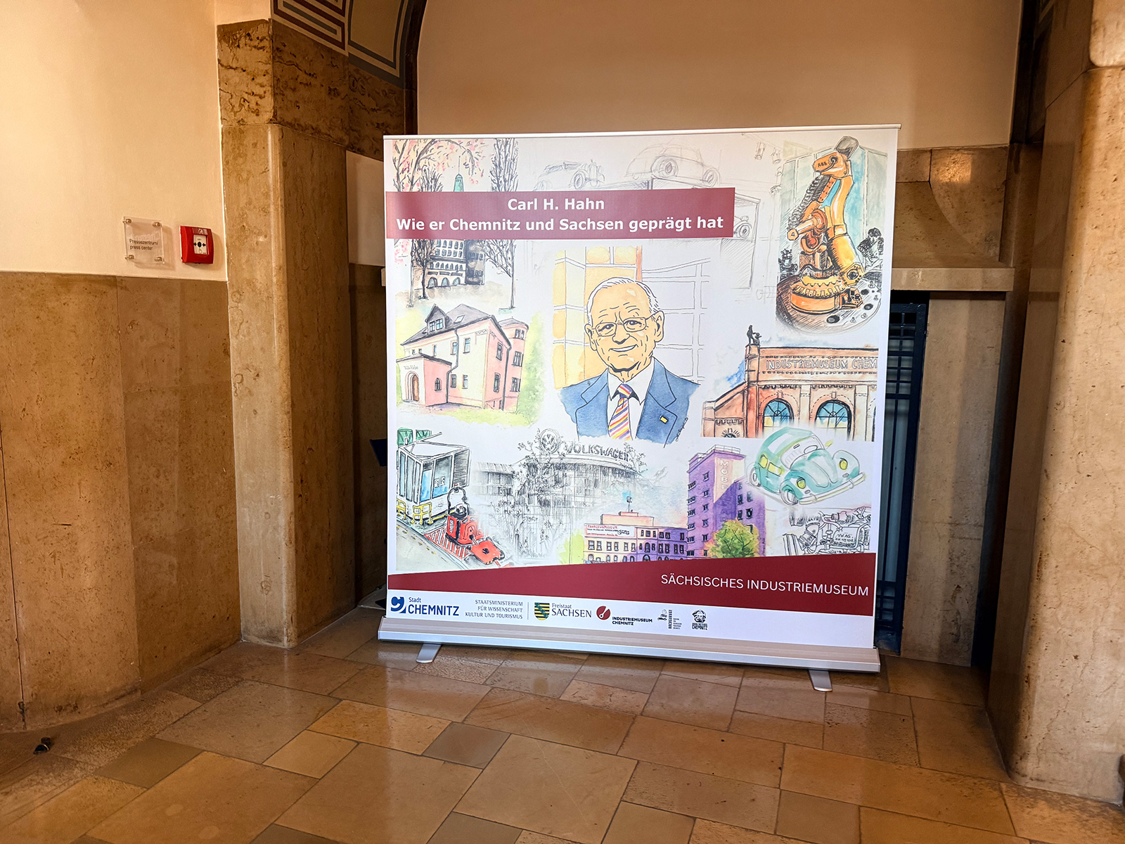 Ausstellung im Chemnitzer Rathaus