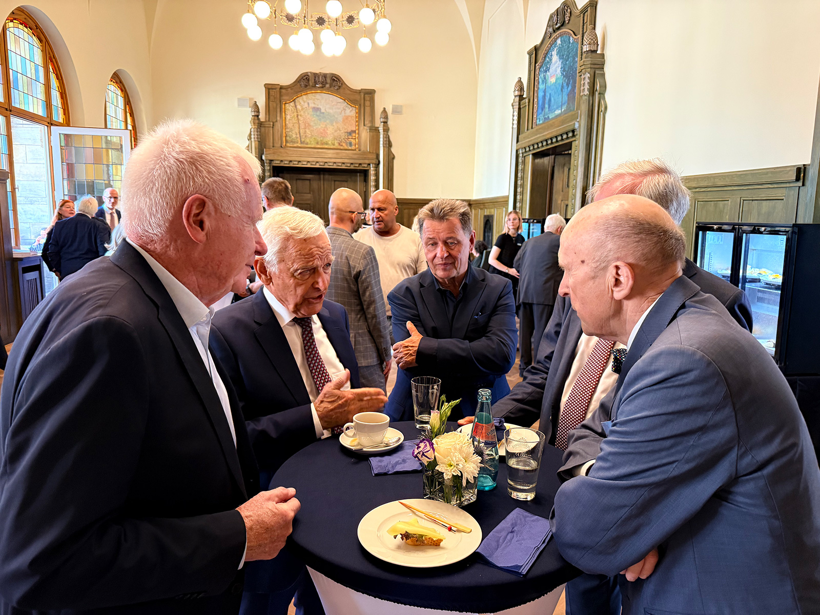 Eintrag ins Goldene Buch der Stadt Chemnitz – Empfang